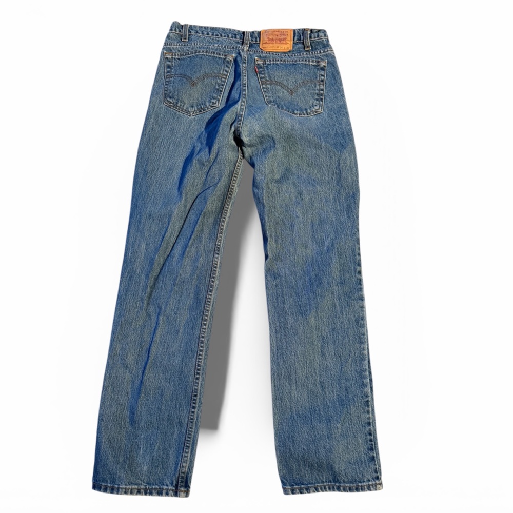 Vintage 516 Levi’s Blue Jeans 34X32. Unisex. Made in Canada. - Picture 2 of 8